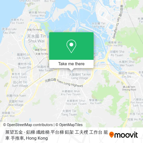 展望五金 - 鋁梯 纖維梯 平台梯 鋁架 工夫櫈 工作台 籠車 手推車 map