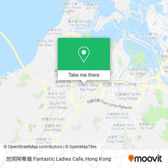 悠閒閣餐廳 Fantastic Ladies Cafe map