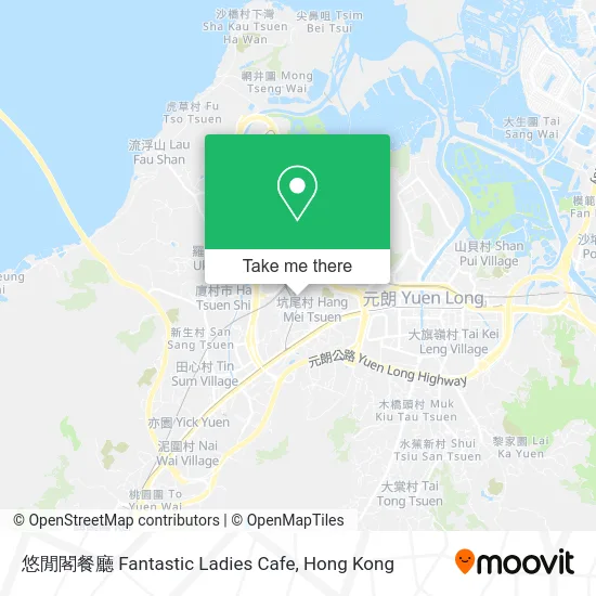 悠閒閣餐廳 Fantastic Ladies Cafe map