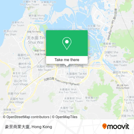 豪景商業大廈 map