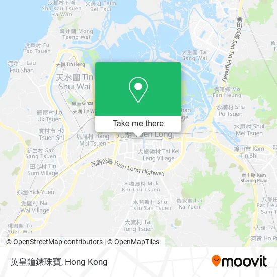 英皇鐘錶珠寶地圖