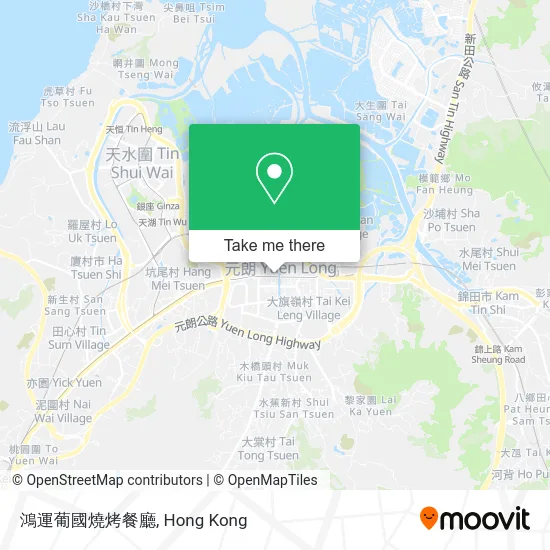 鴻運葡國燒烤餐廳 map