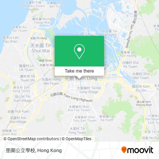 壆圍公立學校 map