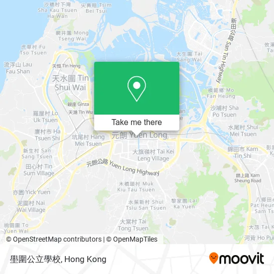 壆圍公立學校 map