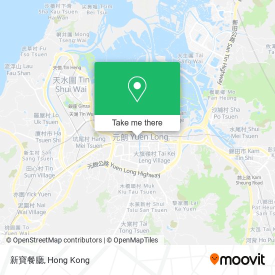 新寶餐廳 map