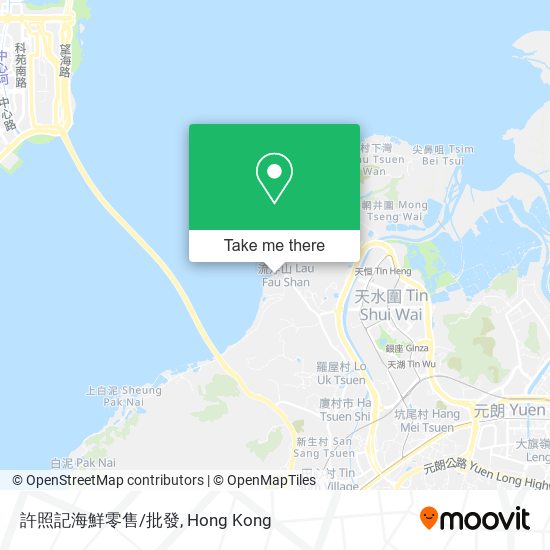 許照記海鮮零售/批發 map