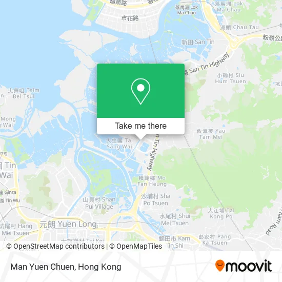 Man Yuen Chuen map