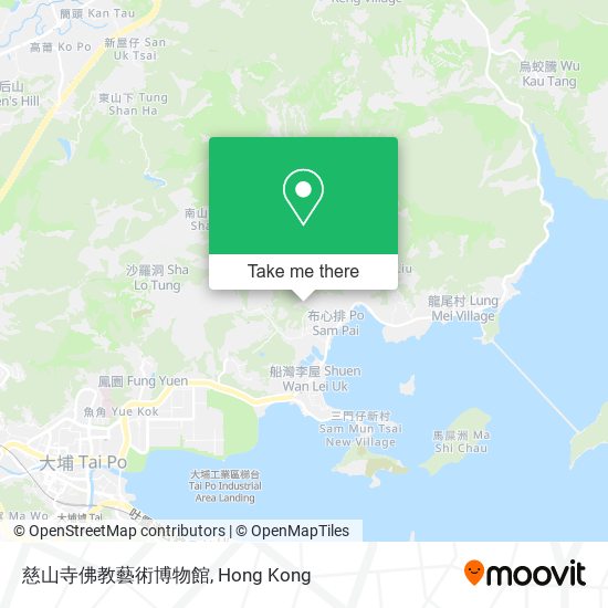 慈山寺佛教藝術博物館地圖