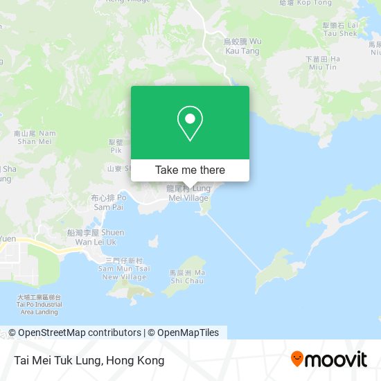 Tai Mei Tuk Lung地圖