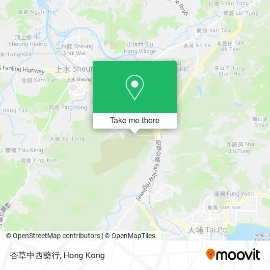 杏草中西藥行 map