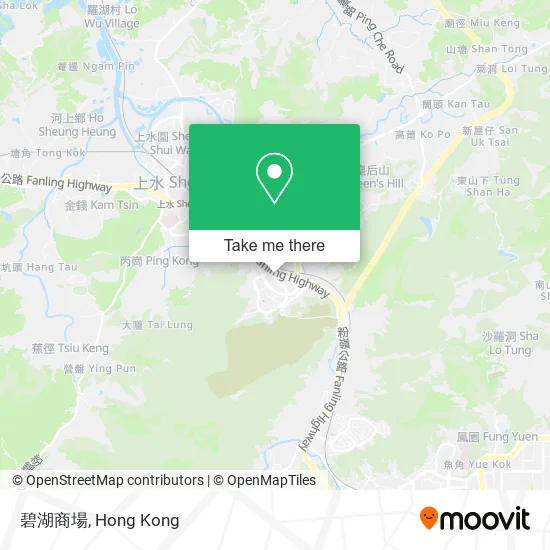 碧湖商場地圖