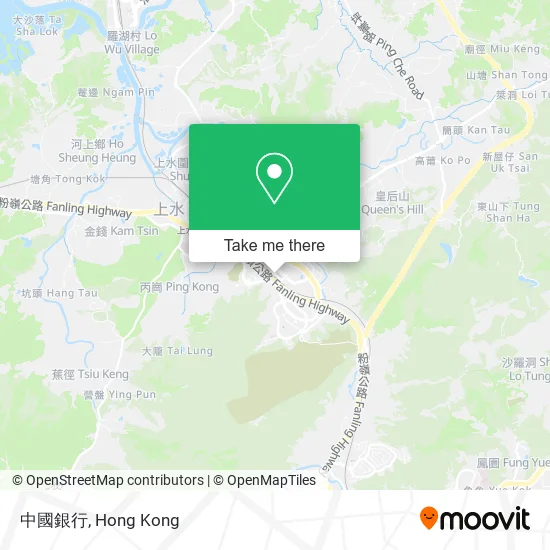 中國銀行 map
