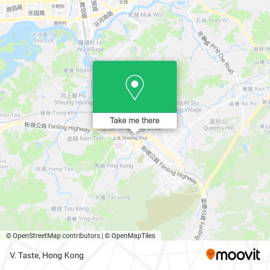 V. Taste地圖