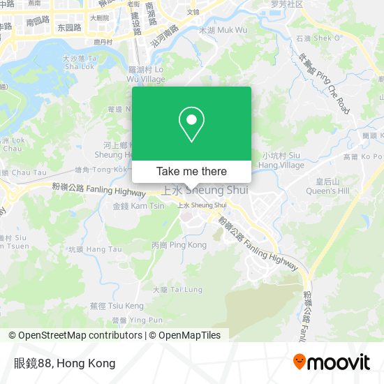 眼鏡88 map