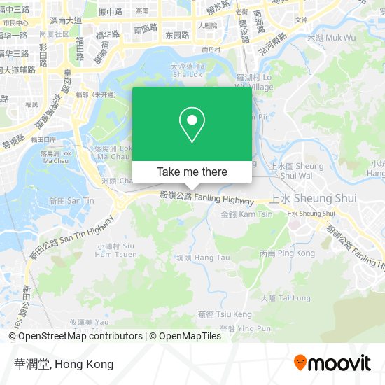 華潤堂 map
