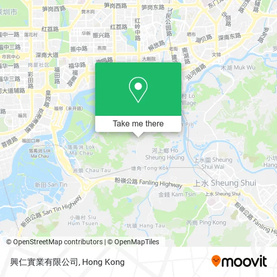 興仁實業有限公司 map