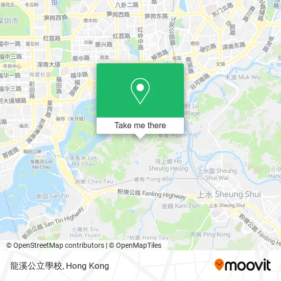 龍溪公立學校地圖