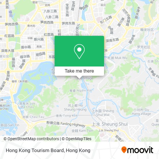 Hong Kong Tourism Board地圖