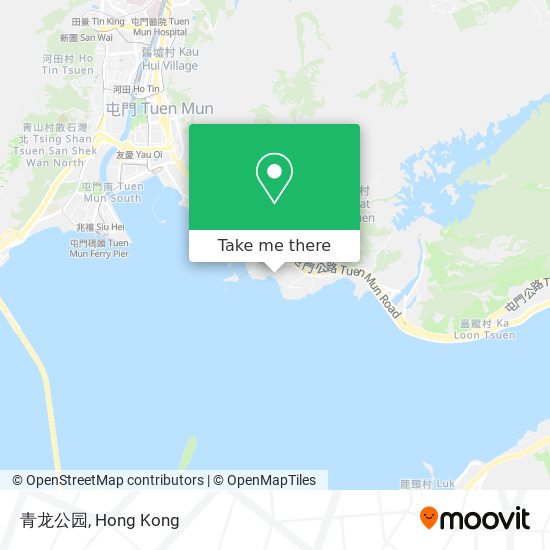 青龙公园地圖