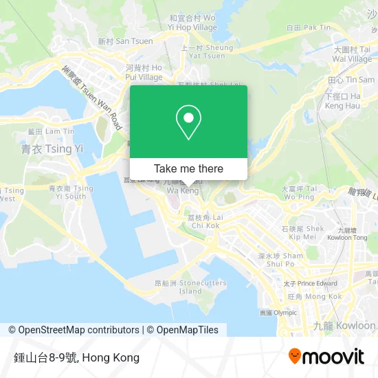 鍾山台8-9號 map