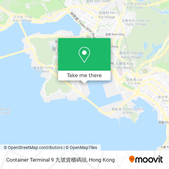 Container Terminal 9 九號貨櫃碼頭 map