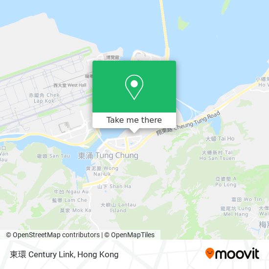 東環 Century Link map
