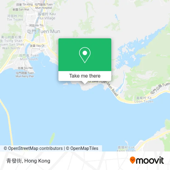 青發街 map