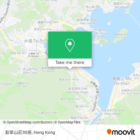 新翠山莊30座 map
