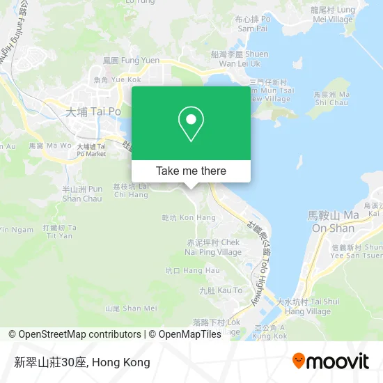 新翠山莊30座 map