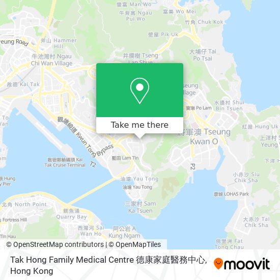 Tak Hong Family Medical Centre 德康家庭醫務中心 map