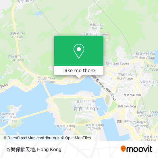 奇樂保齡天地地圖