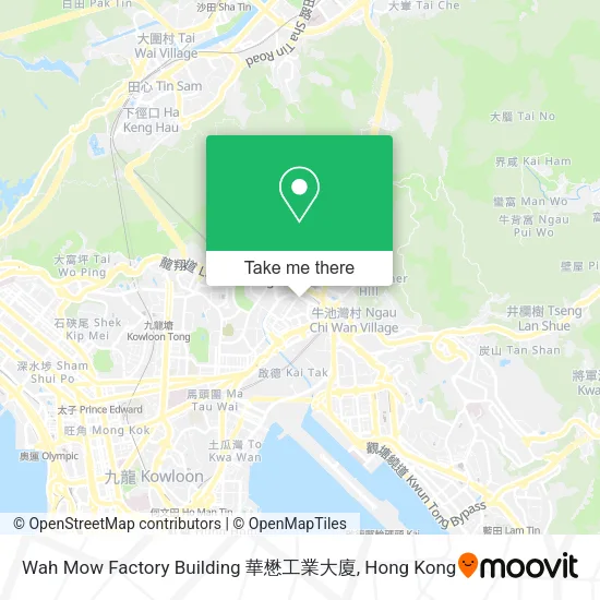 Wah Mow Factory Building  華懋工業大廈地圖