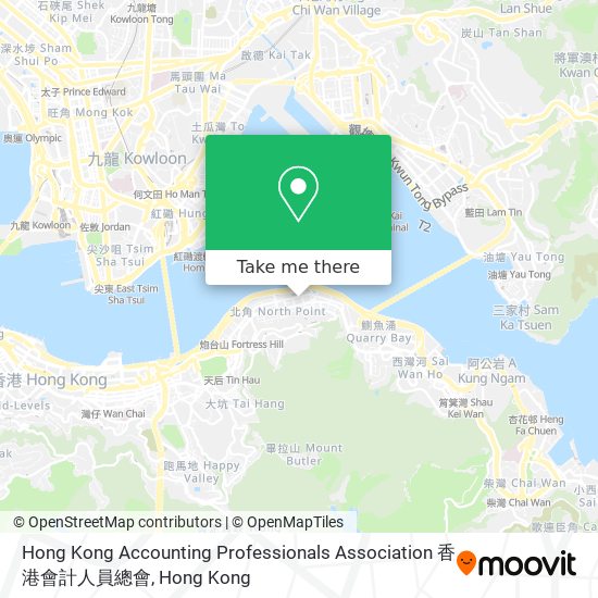 Hong Kong Accounting Professionals Association 香港會計人員總會 map