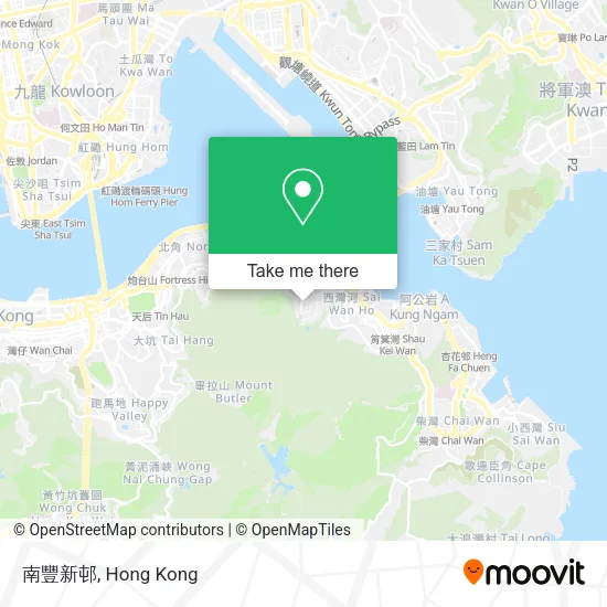 南豐新邨 map