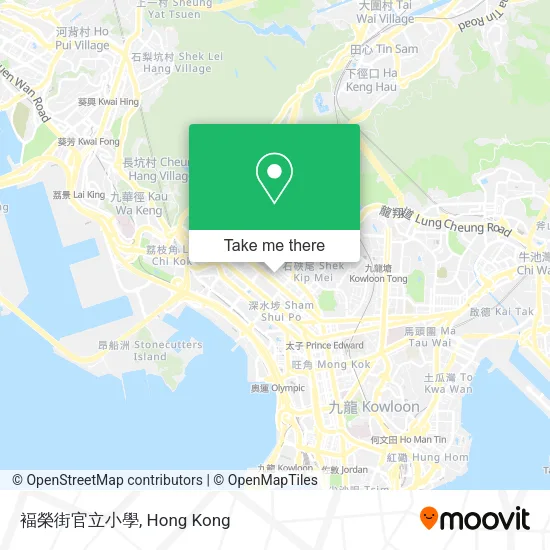 褔榮街官立小學地圖