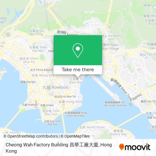 Cheong Wah Factory Building 昌華工廠大廈 map