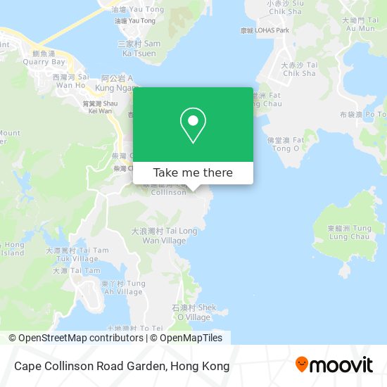 Cape Collinson Road Garden地圖