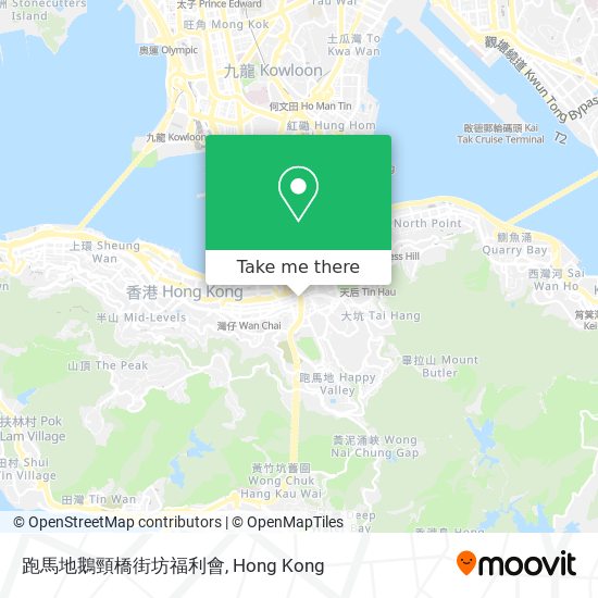 跑馬地鵝頸橋街坊福利會地圖