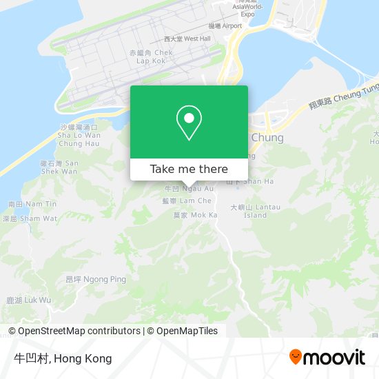 牛凹村地圖