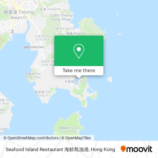 Seafood Island Restaurant 海鮮島漁港 map