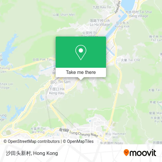 沙田头新村 map