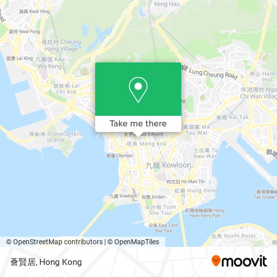 薈賢居 map