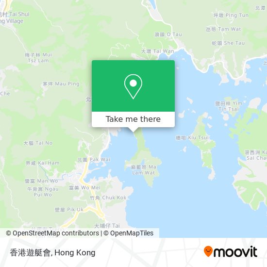 香港遊艇會 map