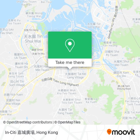 In-Citi 嘉城廣場 map