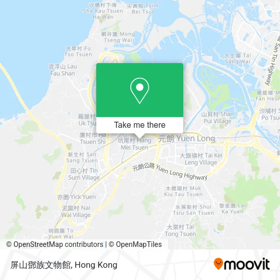 屏山鄧族文物館 map