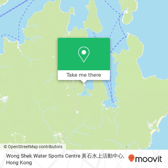 Wong Shek Water Sports Centre 黃石水上活動中心 map