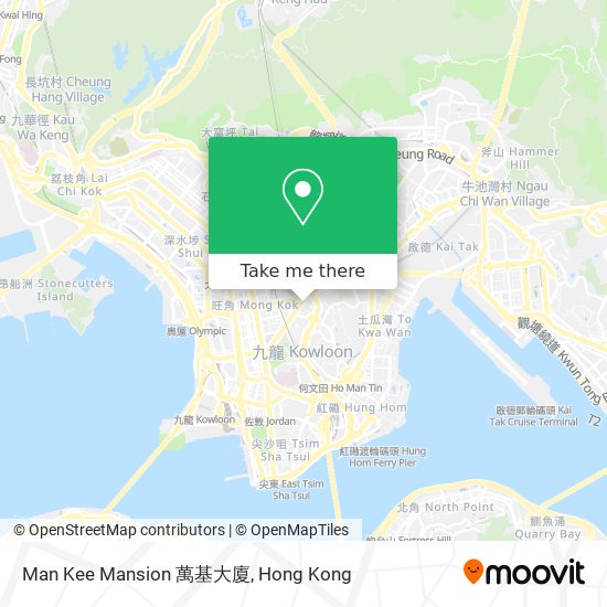 Man Kee Mansion 萬基大廈 map