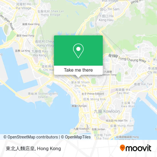 東北人麵店皇地圖