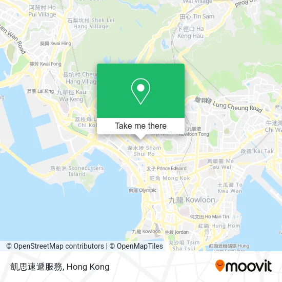凱思速遞服務 map