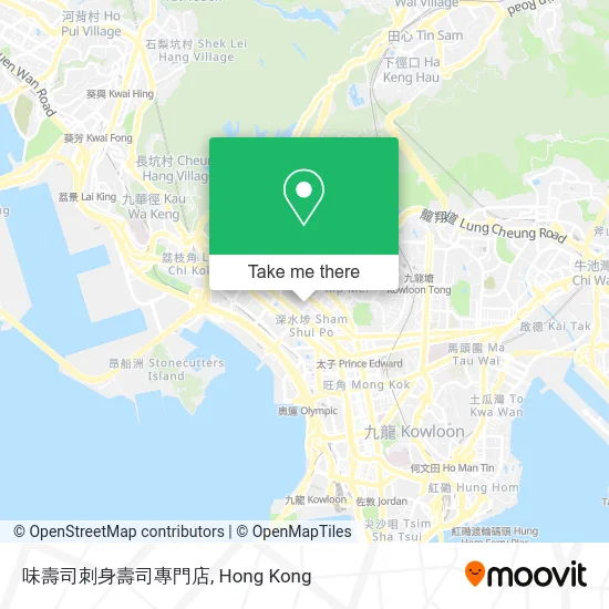 味壽司刺身壽司專門店 map